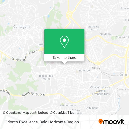 Odonto Excellence map