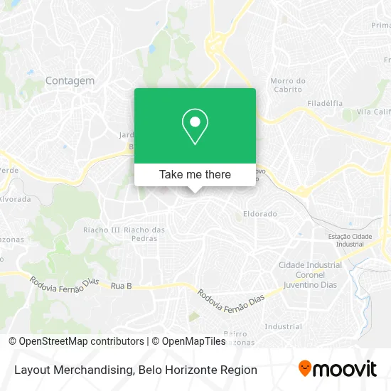 Layout Merchandising map