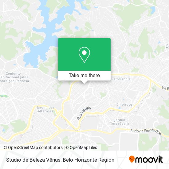 Studio de Beleza Vênus map