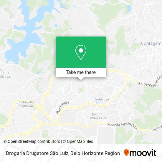 Drogaria Drugstore São Luiz map