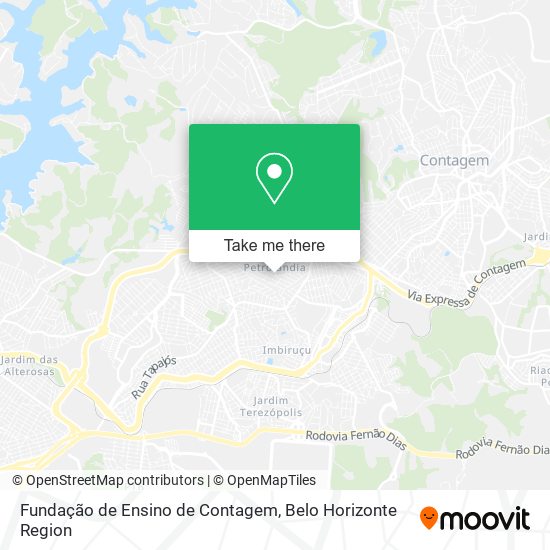 Fundação de Ensino de Contagem map