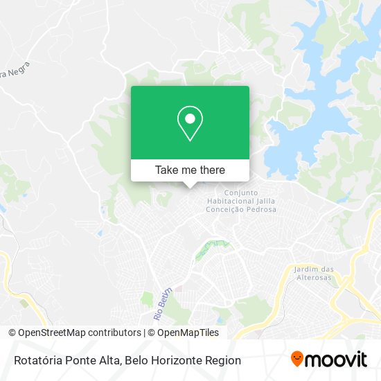Rotatória Ponte Alta map