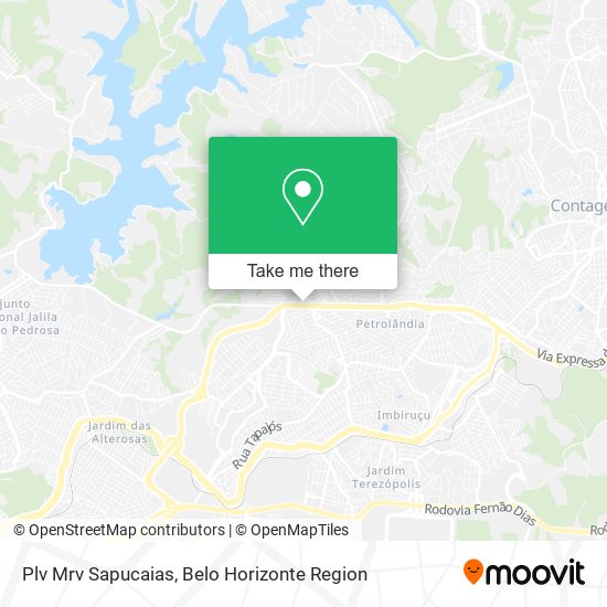 Plv Mrv Sapucaias map