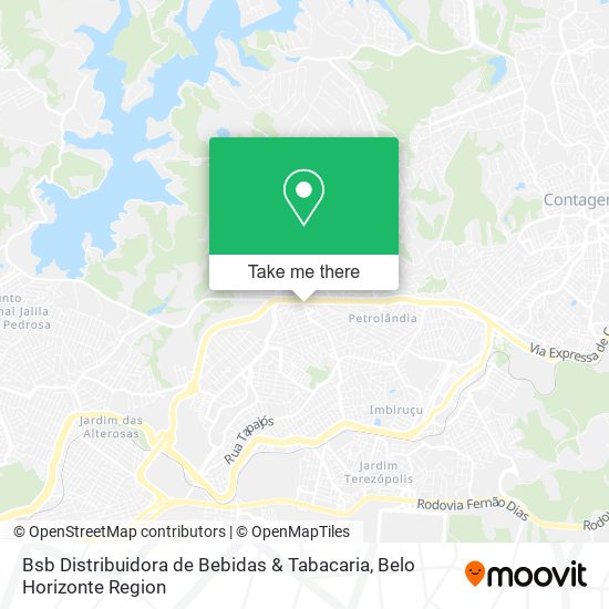 Bsb Distribuidora de Bebidas & Tabacaria map