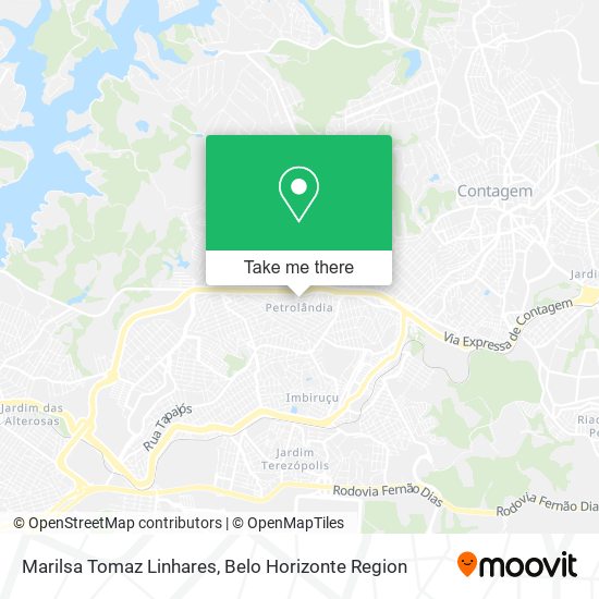 Marilsa Tomaz Linhares map