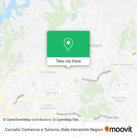 Corrado Comercio e Turismo map