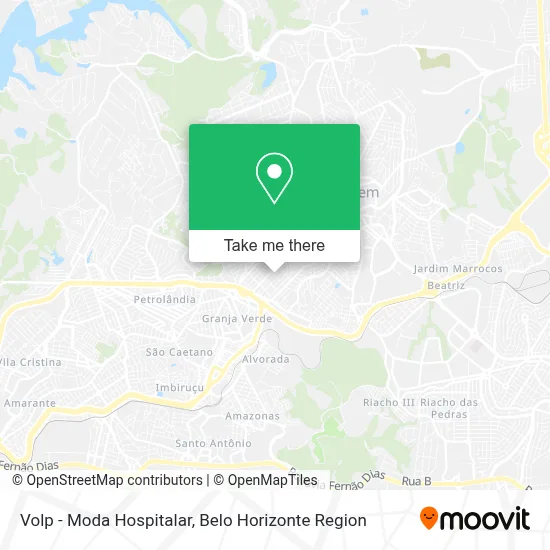 Volp - Moda Hospitalar map