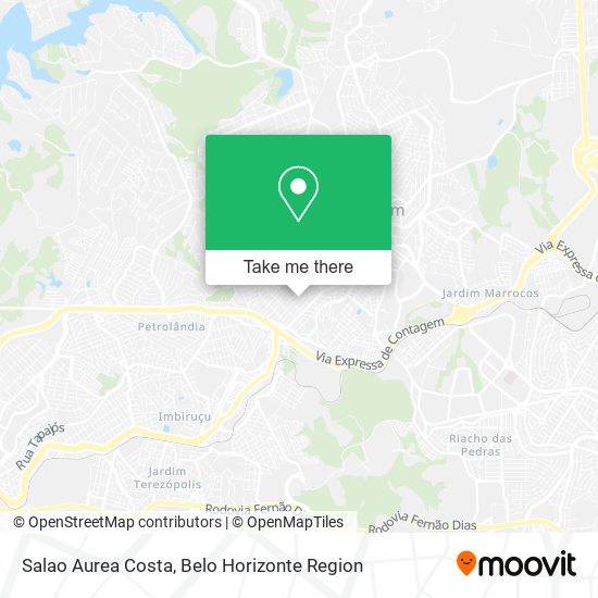 Salao Aurea Costa map
