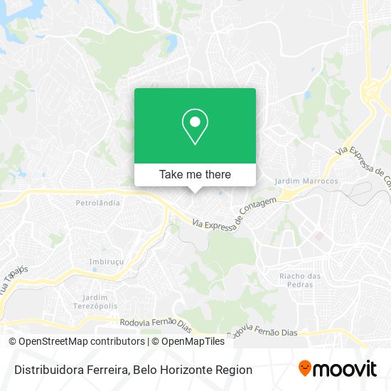 Distribuidora Ferreira map