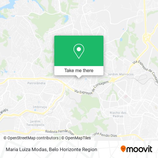 Maria Luiza Modas map