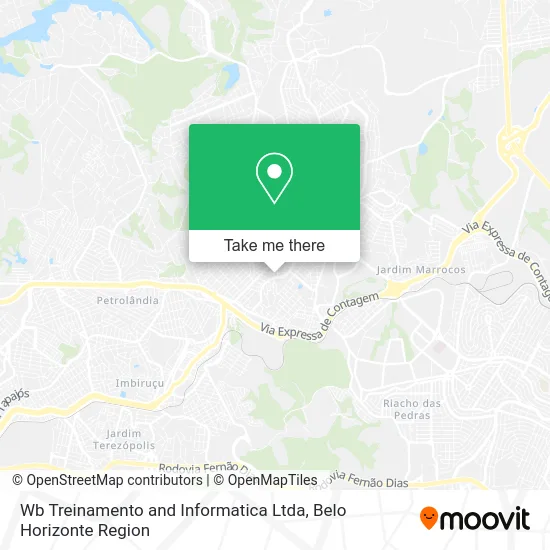 Wb Treinamento and Informatica Ltda map