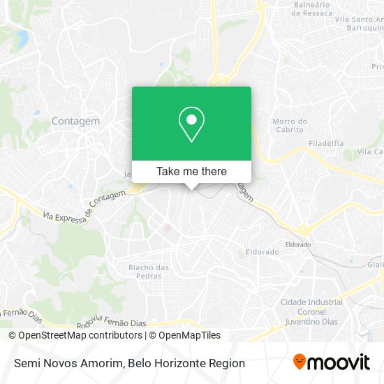 Semi Novos Amorim map