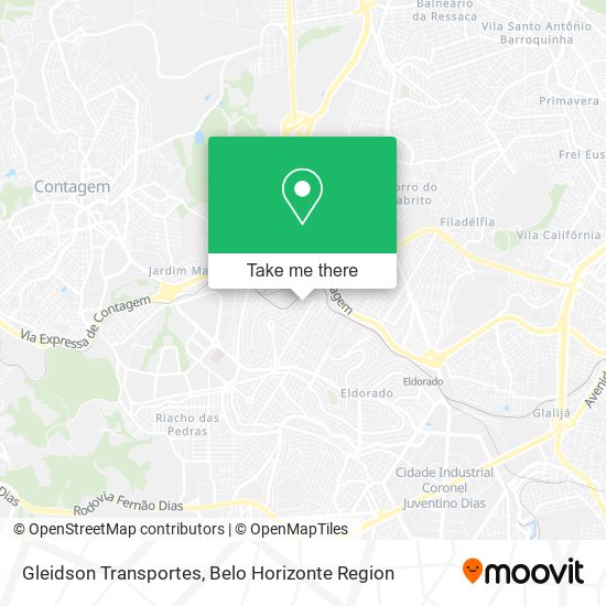 Gleidson Transportes map