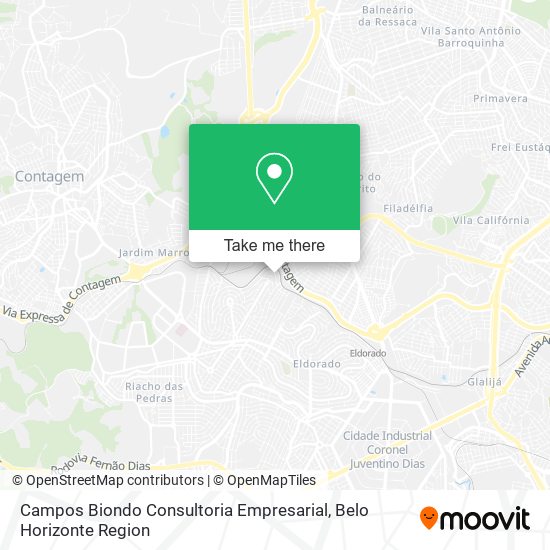 Campos Biondo Consultoria Empresarial map