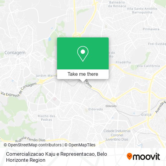 Comercializacao Kaju e Representacao map