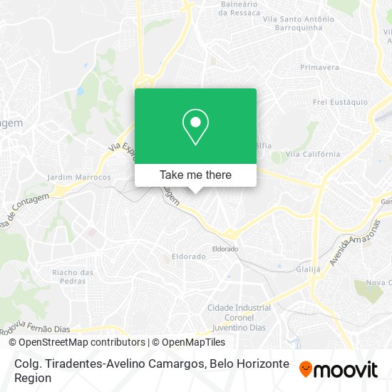 Mapa Colg. Tiradentes-Avelino Camargos