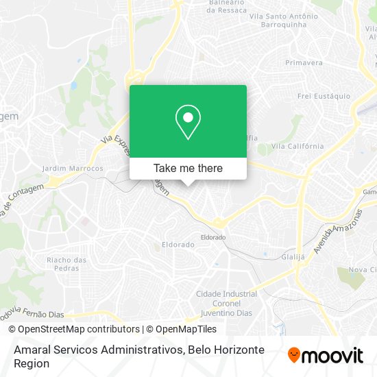 Amaral Servicos Administrativos map