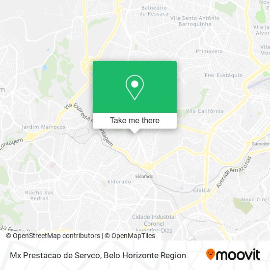 Mx Prestacao de Servco map