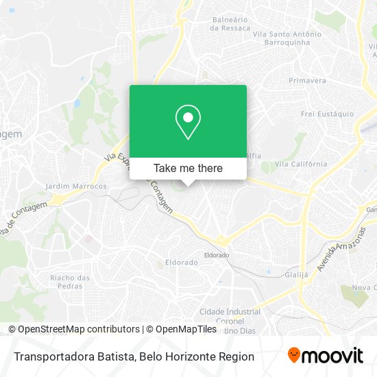 Transportadora Batista map