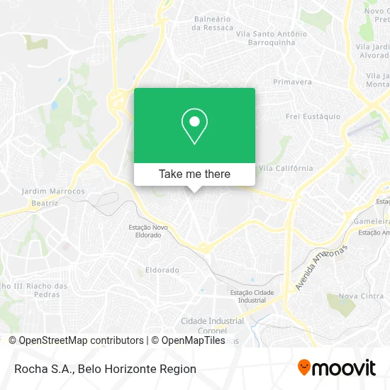 Rocha S.A. map