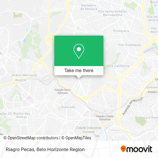 Riagro Pecas map