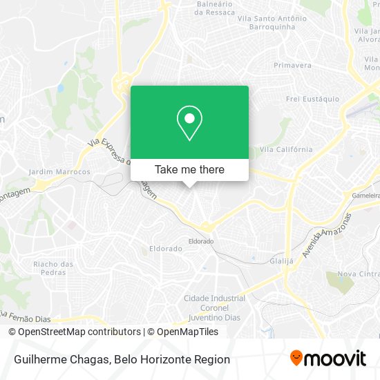 Guilherme Chagas map