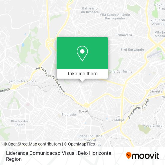 Lideranca Comunicacao Visual map