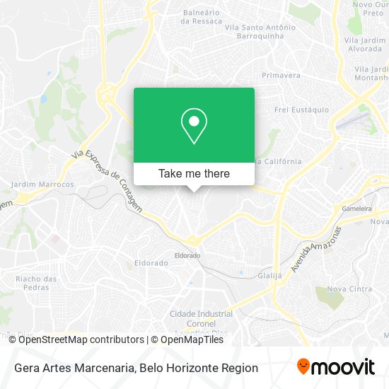 Gera Artes Marcenaria map