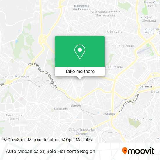 Auto Mecanica Sr map