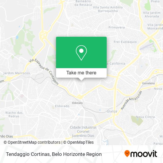 Tendaggio Cortinas map