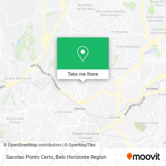 Sacolao Ponto Certo map