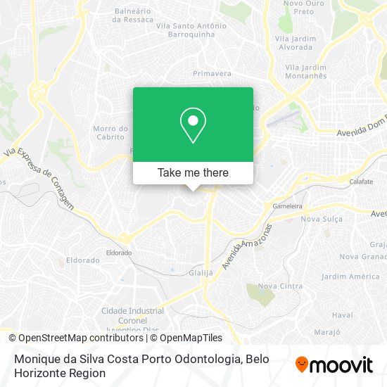 Monique da Silva Costa Porto Odontologia map