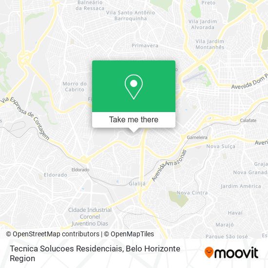 Tecnica Solucoes Residenciais map