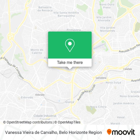 Vanessa Vieira de Carvalho map