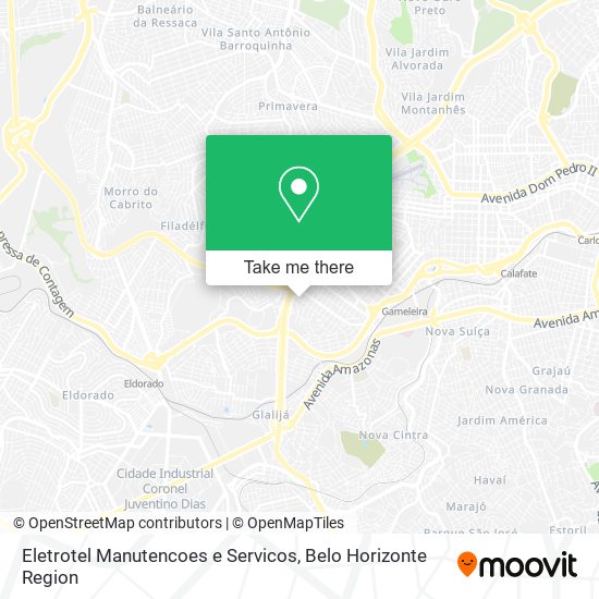 Eletrotel Manutencoes e Servicos map