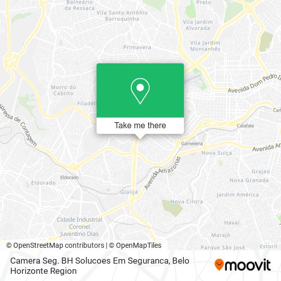 Camera Seg. BH Solucoes Em Seguranca map