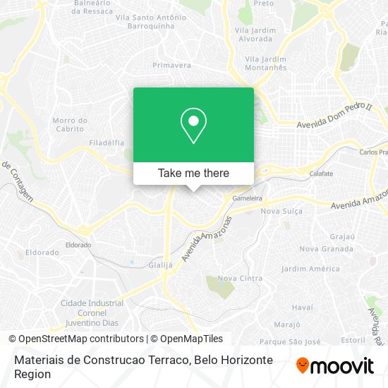 Materiais de Construcao Terraco map