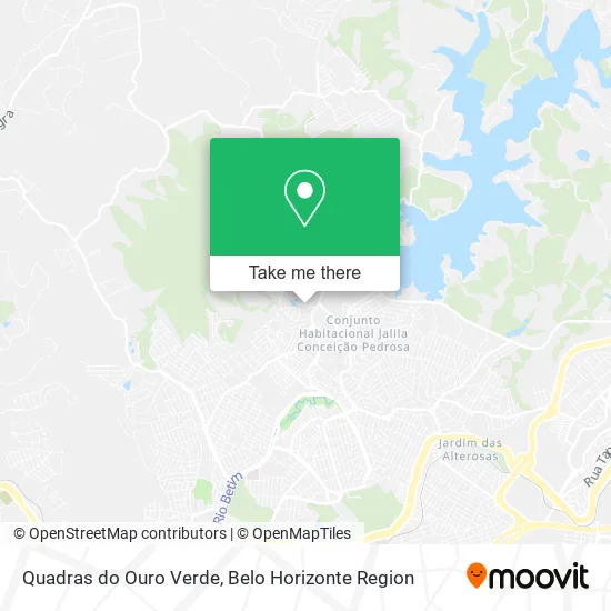 Quadras do Ouro Verde map