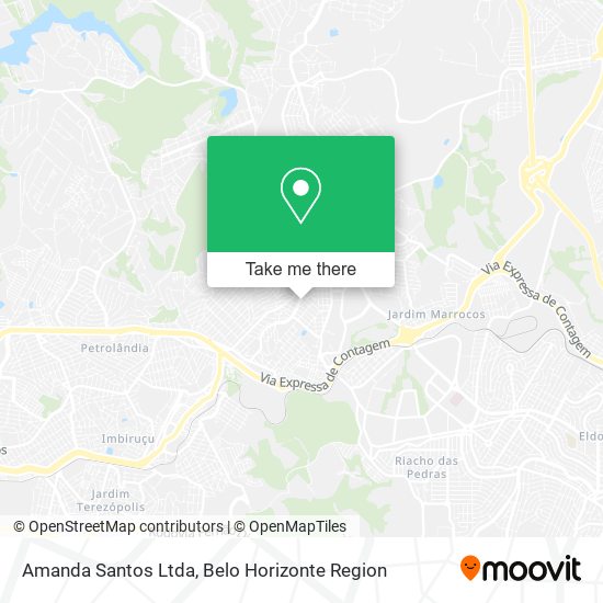 Amanda Santos Ltda map