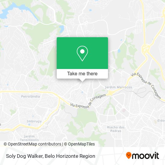 Soly Dog Walker map