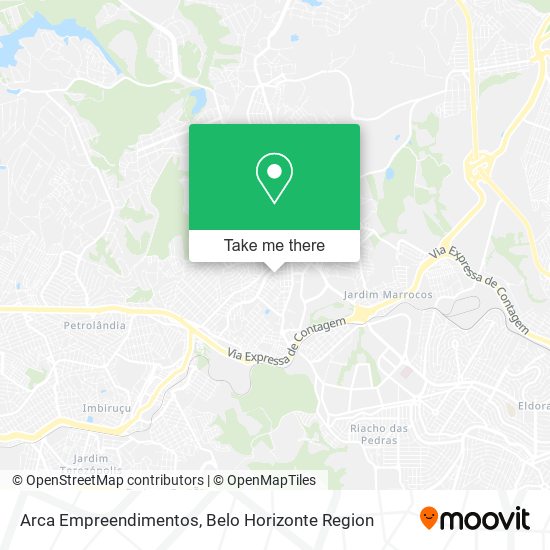 Arca Empreendimentos map