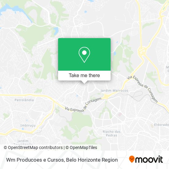 Wm Producoes e Cursos map