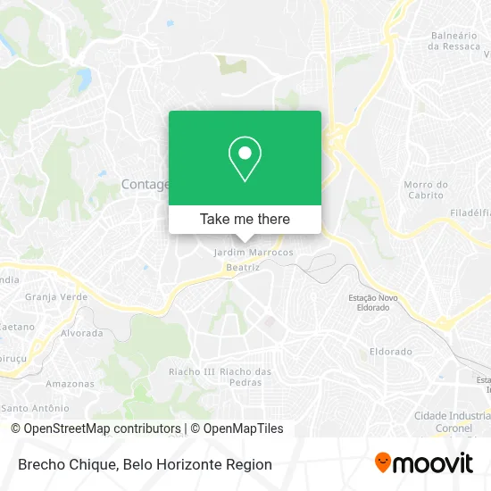 Brecho Chique map