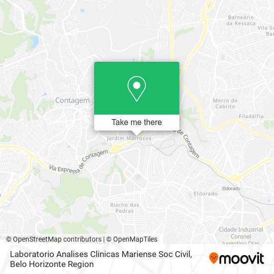 Laboratorio Analises Clinicas Mariense Soc Civil map