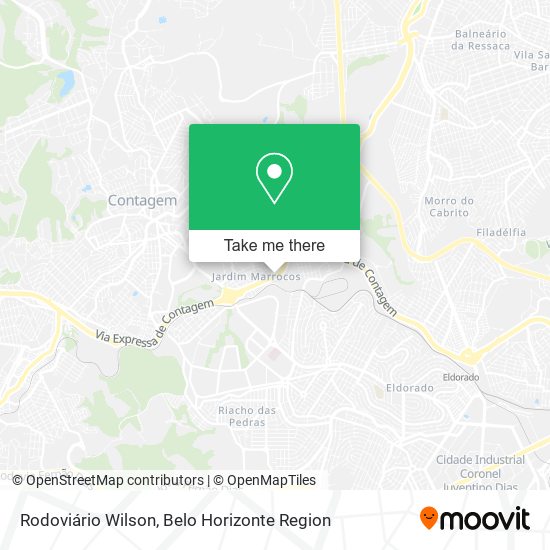 Rodoviário Wilson map