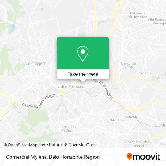 Comercial Mylena map
