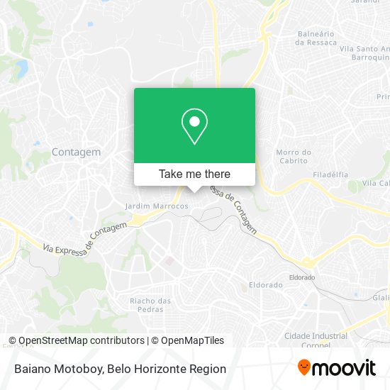 Baiano Motoboy map