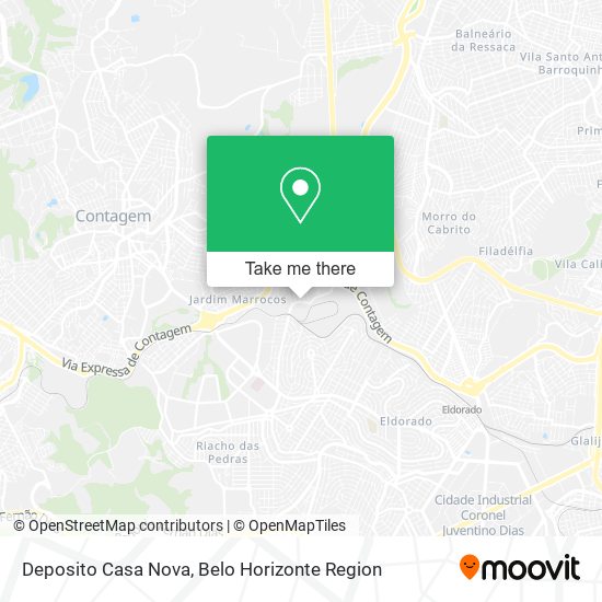 Deposito Casa Nova map