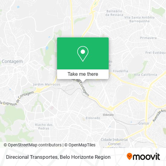 Direcional Transportes map