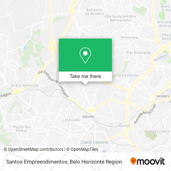 Santos Empreendimentos map